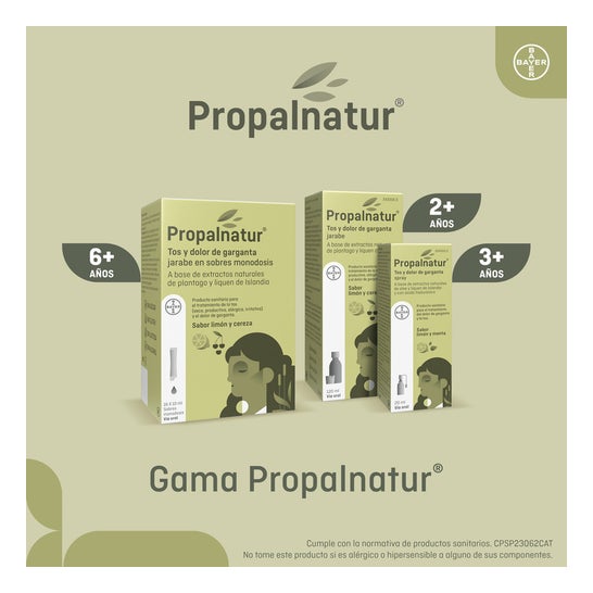 Bayer Propalnatur Sirop Citron et Cerise 120ml