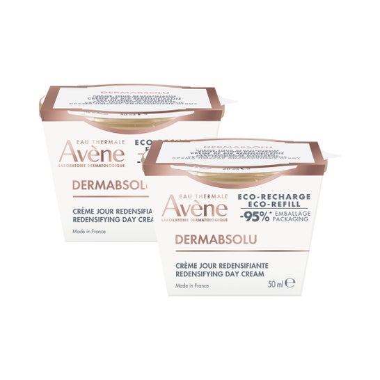 Avène DermAbsolu Crema Redensificante Día Refill 2x50ml