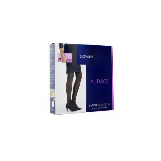 Sigvaris 2 Audace Chausette Femme Noir TNS 4176 1 Paire Sigvaris 2 Audace Chausette Femme Noir TNS 4176 1 Paire