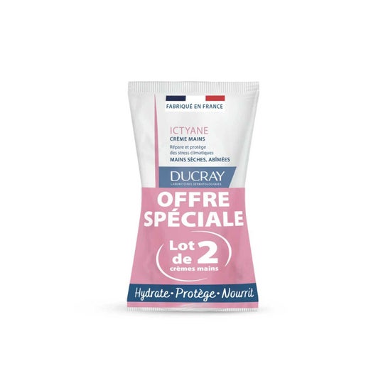 Ducray Ictyane Pack Crème Mains 2x50ml