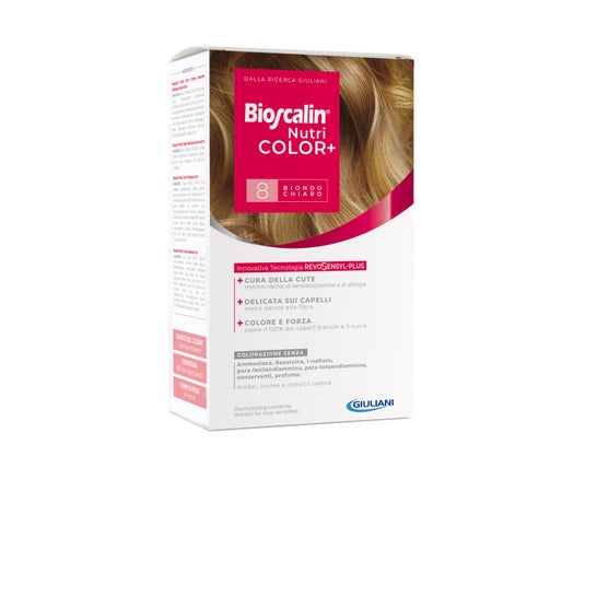 Bioscalin Nutri Color Coloration N° 8 Blond Clair 1ut