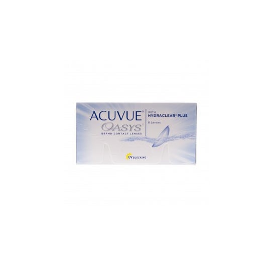 Acuvue™ Oasys™ courbe 8,4 6 dioptries -9,50