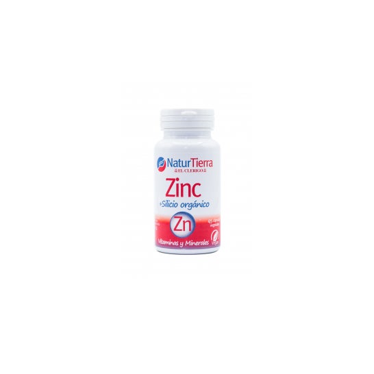Naturtierra Zinc + Silicium Bio 45 Capsules végétales