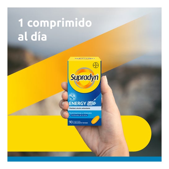 Supradyn Energy 50+ Multivitamínico 90comp