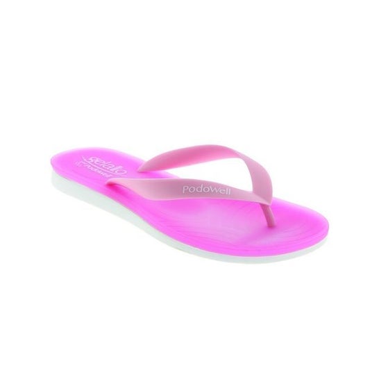 Gelato Tong Arcobaleno Rose Rouge 41-42 1 Paire