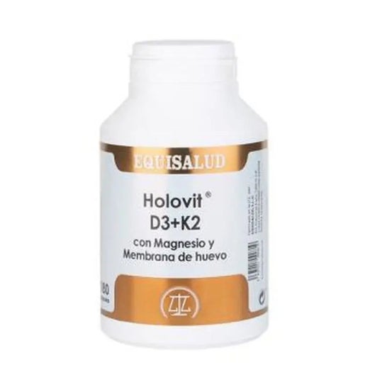 Holovit D3+K2 avec magnésium et membrane d'œuf 180caps Holovit D3+K2 avec magnésium et membrane d'œuf 180caps