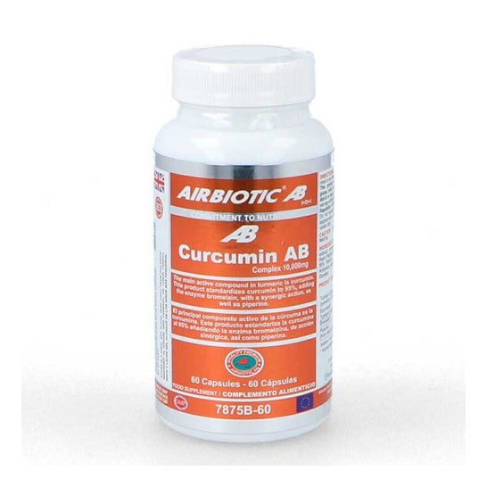 Airbiotic Curcuma Ab Complex 10.000 Mg 60 Capsules