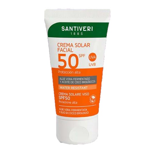 Santiveri Crème Solaire Visage Spf50+ 50ml