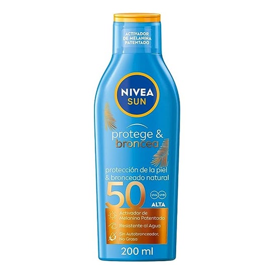 Nivea Sun Protect Tanning Milk spf50 200ml