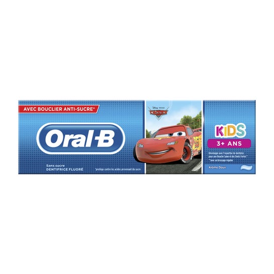 Oral-B Kids Dentifrice Fluoré Sans Sucre 3+ Ans 75ml