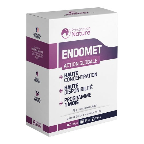Prescription Nature Endomet Action Globale 60caps
