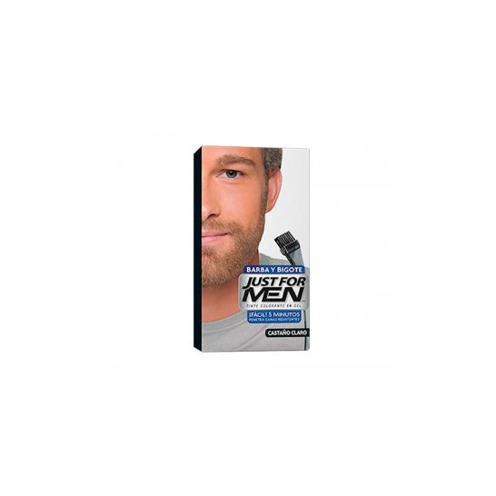 Just For Men Moustache et Barbe Châtain Clair 30 ml