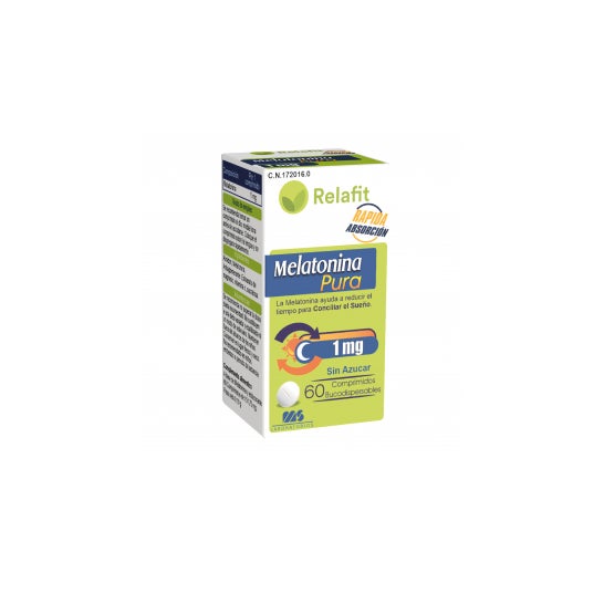 Relafit Melatonina Pura 1 Mg