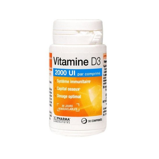 3C Pharma Vitamine D3 30comp