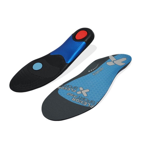 Flexor Sport Running Insoles Feet Low Arch Fx10 022 43/44 1 paire