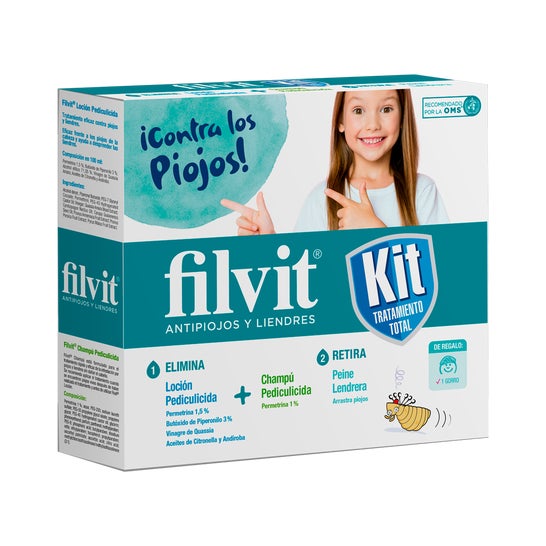 Kit de traitement anti-poux Filvit