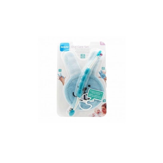 Mam Oralcare Rabbit 1ud + Brosse de massage 1ud