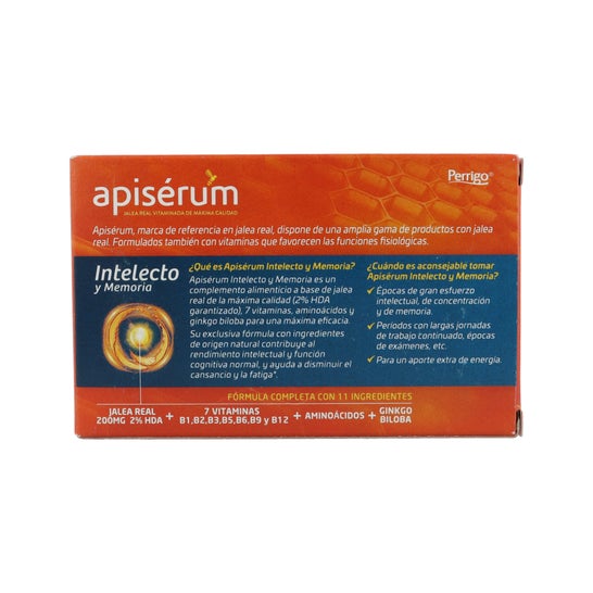 Apisérum Intelecto 30 Capsules