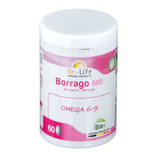 Be-Life Borrago 500 Bio 60 capsules