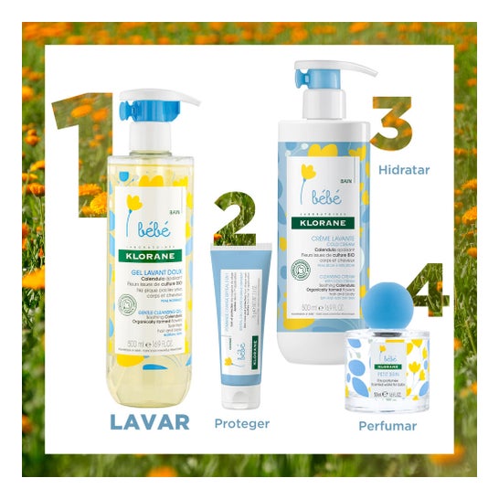 Klorane Bébé gel Lavant Doux 500ml