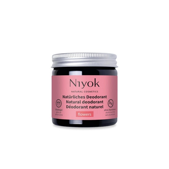 Niyok Flowers Déodorant antitranspirant 2-en-1 40 ml