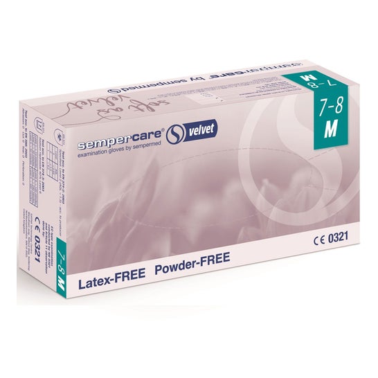 Sempercare Glove Free Powder Latex Size L 100uts