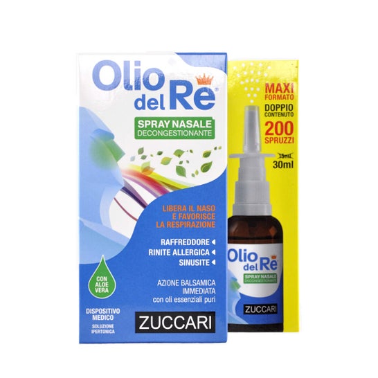 Zuccari Olio del Re Spray Nasal Décongestionnant 30 ml