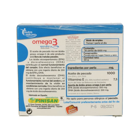 Pinisan Omega 3 30 Perles