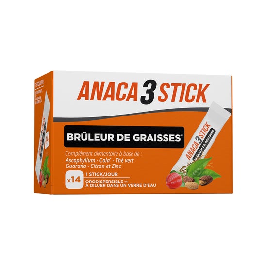 Anaca3 Stick Brûleur de Graisses 14 Sticks