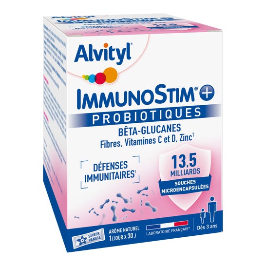 Alvityl ImmunoStim+ Probiotiques 30 sticks