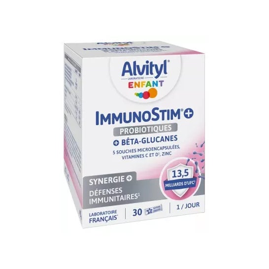 Alvityl ImmunoStim+ Probiotiques 30 Sticks