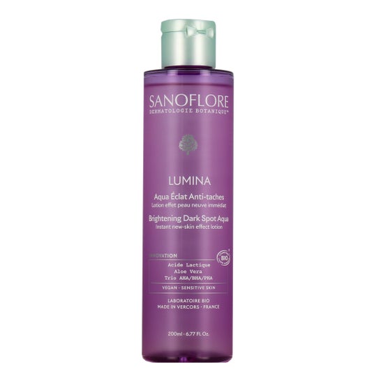 Sanoflore Aqua Lumina Lotion Anti-taches Éclat Bio 200 ml
