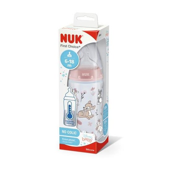 NUK - Coffret 9 pièces biberons First Choice Plus contrôle de la