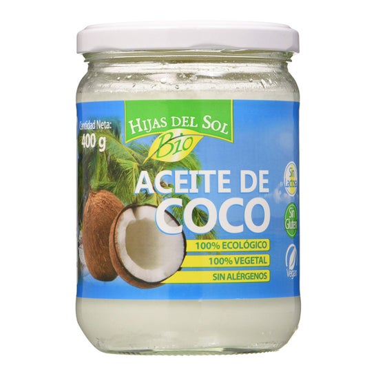 Hijas Del Sol Huile de noix de coco biologique 400g