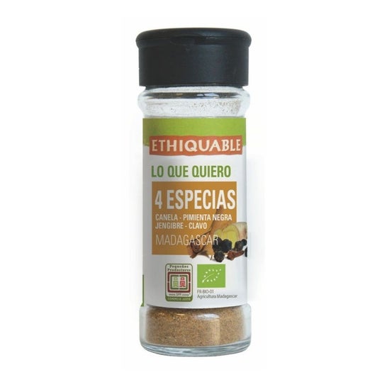 Ethiquable Mélange 4 Épices Eco 40g