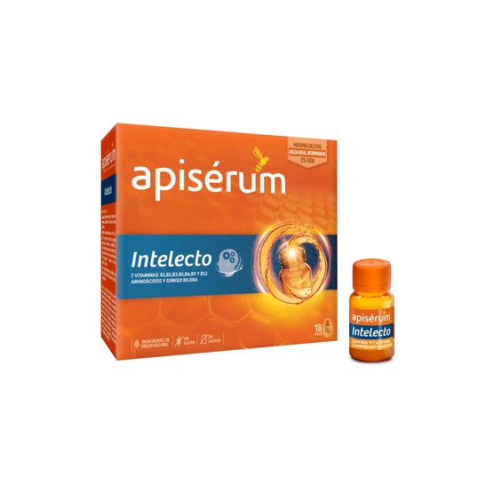 Apiserum Intelecto 18 Flacons
