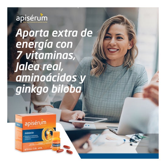 Apiserum Intelecto 18 Flacons