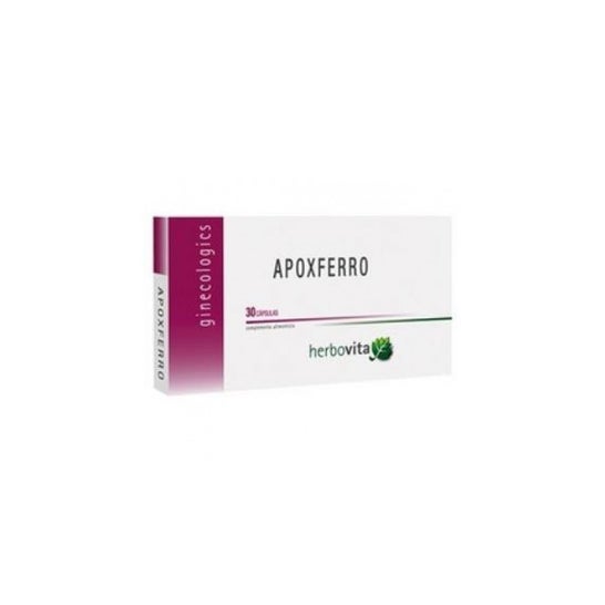 Herbovita Apoxferro 30 gélules
