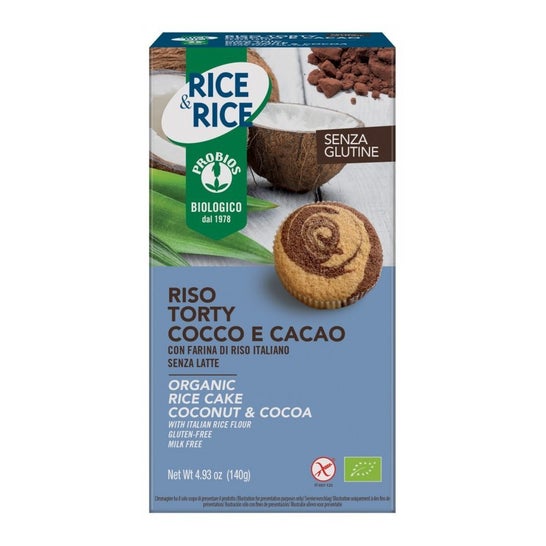 Probios Rice Torty Coco Cacao 140g