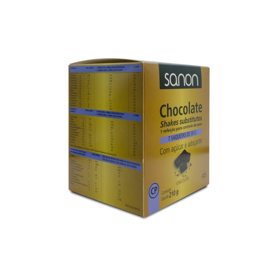 Sanon milk-shake au chocolat 7 sachets 30g