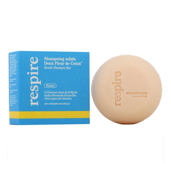 Respire Shampooing Solide Doux Fleur de Coton 75g