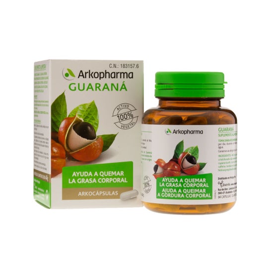 Arkocapsules Guarana 84capsules.