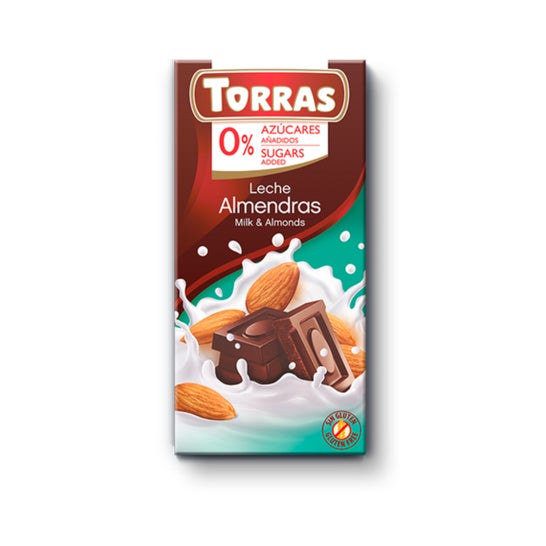 Torras Choco Lait d'Amande S/G/A 75g