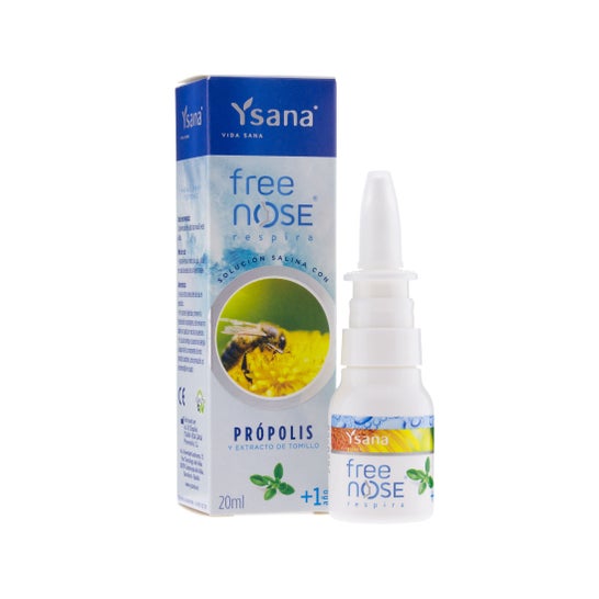 Ysana Free Nose saline solution saline 20ml avec extrait de thym
