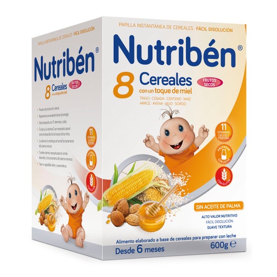 Nutribén™ 8 céréales au miel et aux noix 600g