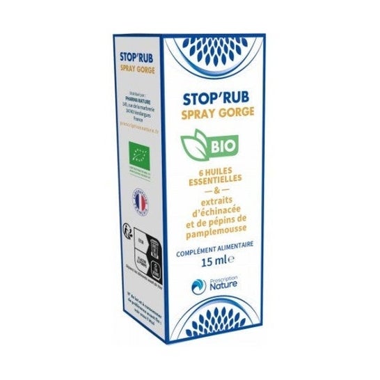 Prescription Nature Stop'Rub Spray Gorge 15ml