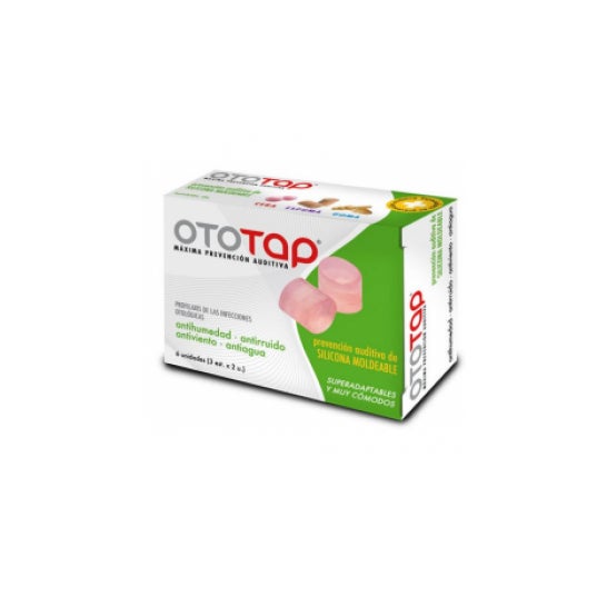 Bouchons d'oreille en silicone OtoTap 6pcs