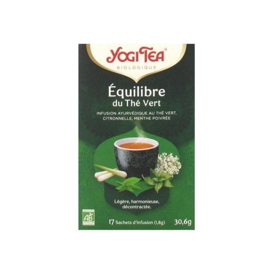 Yogi Tea Equilibre Thé Vert 17 sachets