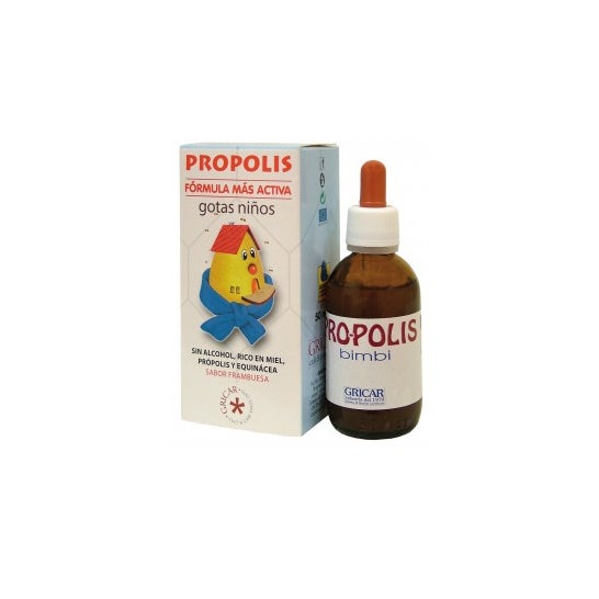 Herbofarm Propolis Kids Drops Framboise 50ml