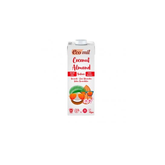 Ecomil Organic Coconut Drink Almond Calcium 1 L